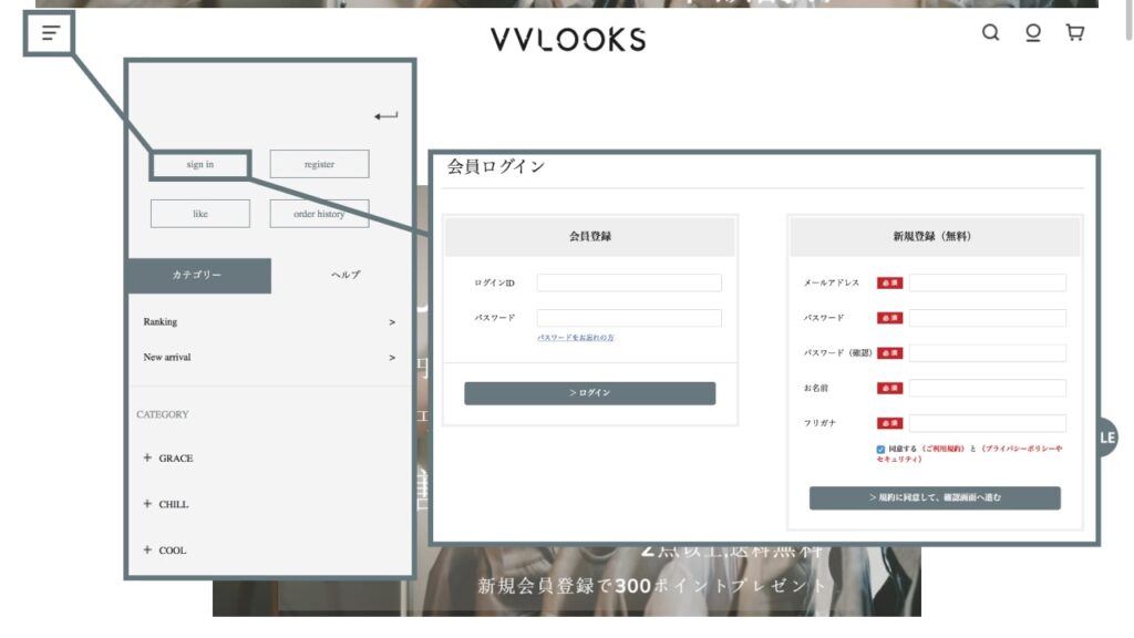 vvlooks-sign-in