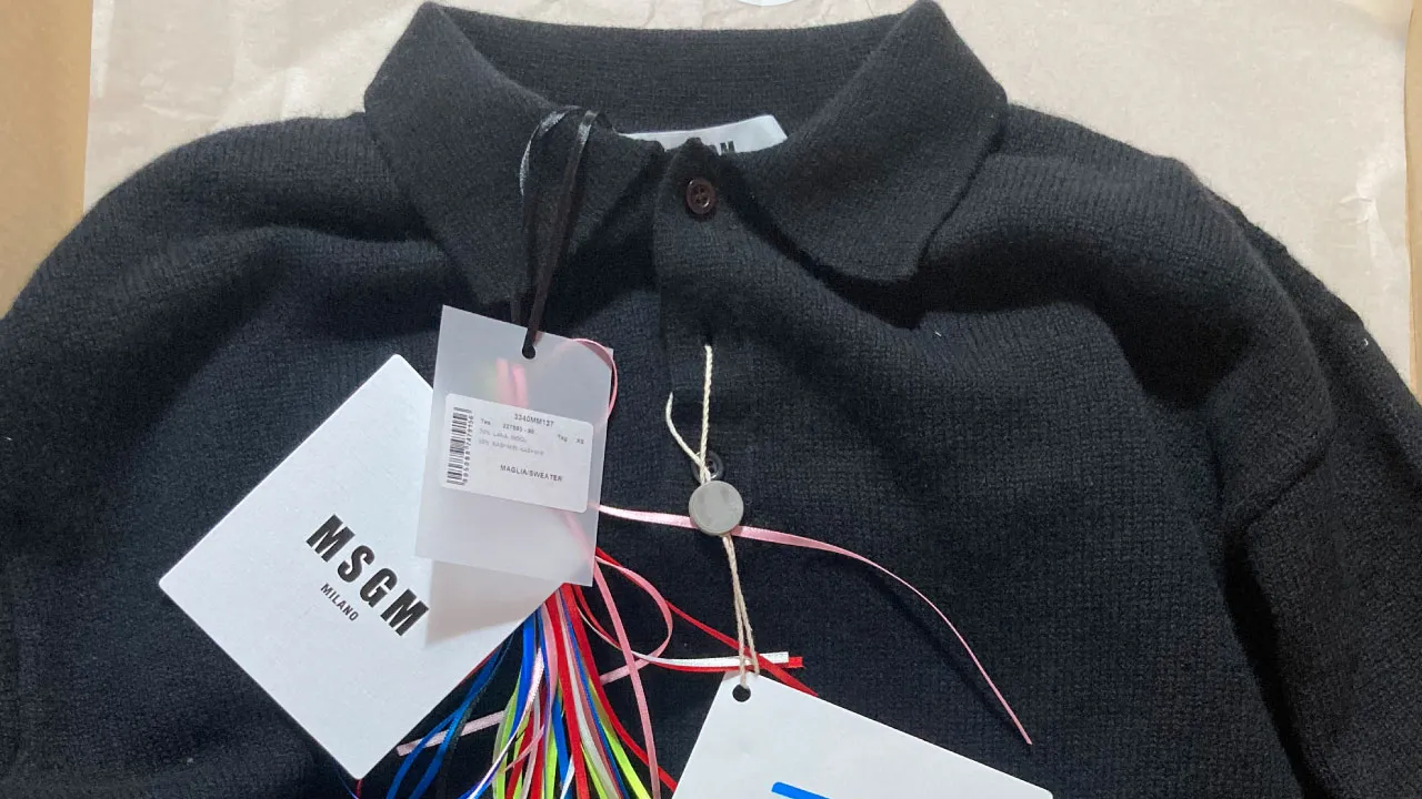 msgm-knit-polo